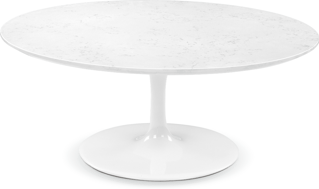 Tulip marble coffee clearance table