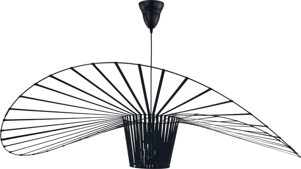Vertigo Style Ceiling Lamp Black/Medium image.