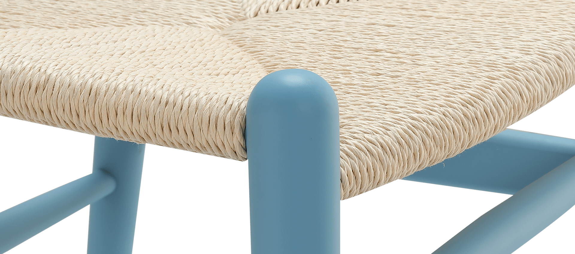 Buy the Wishbone Dining Chair Black Natural Cord at Uk online with delivery online store Mobelaris. Mobelaris