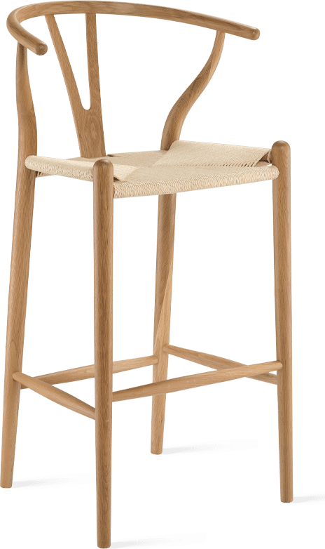 Wishbone (Y) Barstool Oak/Oak image.
