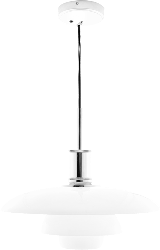 PH 4.5 - 4 Pendant Lamp Chrome image.